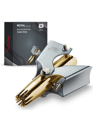 [MADE IN KOREA] ROYAL Gold Nose hair trimmer for men, Golden Birdie, Allergy-free, Manual, Battery-free, Waterproof, Painless with Twelve Dual-Edged blades, Patented Mechanism ET-4PG - pzsku/Z2162AEB563B1D70EFC67Z/45/1743367185/34fc89df-fbe1-4985-a015-248fdc98fda8