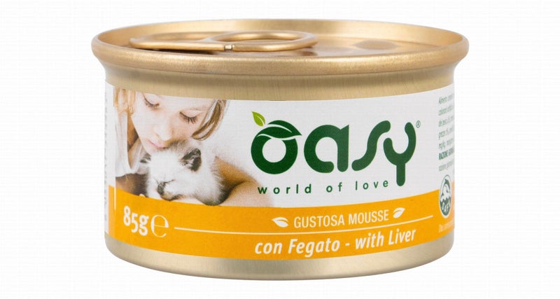 Wet Cat Food with Liver Mousse for Adult Cats, 85 g - Image 2