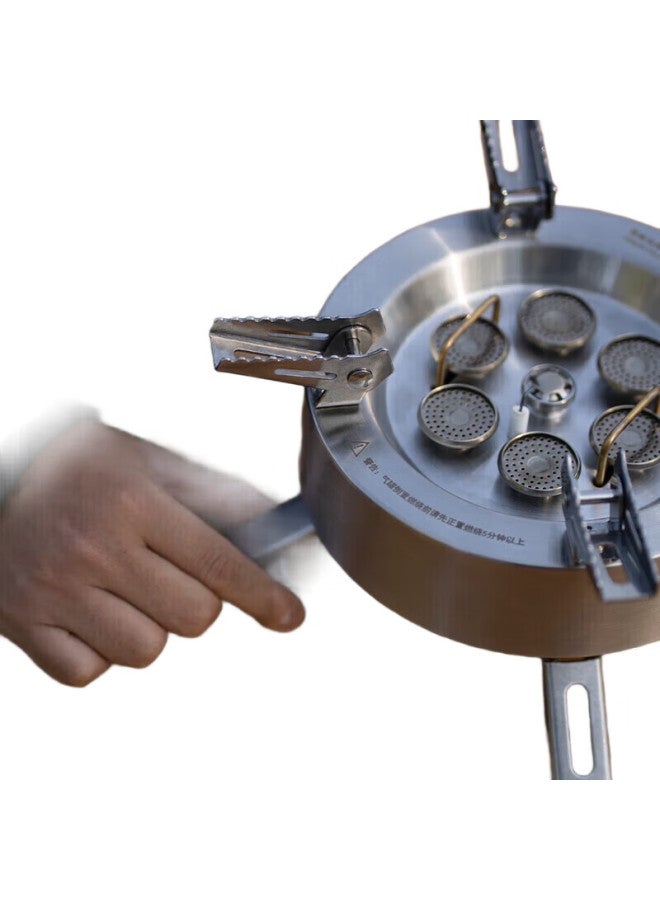 Fire-Maple Multi-Head Detachable Gas Stove, Outdoor Camping Cookware, High-Power Intense Flame Gas Stove, Gas Cooker, Cartridge Stove - Image 3