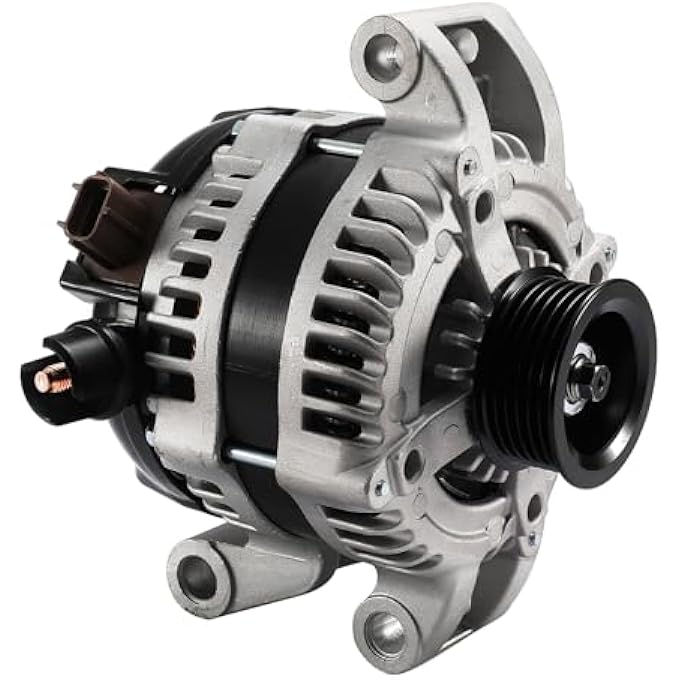 HLBTK 400-52399R 11429N 104210-5830 Alternator 12V 150A Fits for Ford F-250 F-350 2017-2022 E-350 2017-2019 6.2L Mustang 2009-2010 4.0L - Image 1