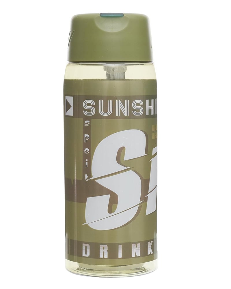 AG-4 2012R Acrylic Water Bottle for Sports, Fitness & Outdoor Activities 750ml, with Plastic Straw - Multi Colour