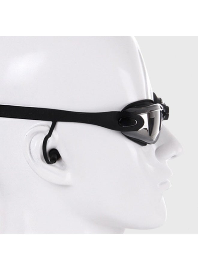 Generic Swimming Goggles with Nose Clip, Earplugs, Swim Cap Set  - Image 2