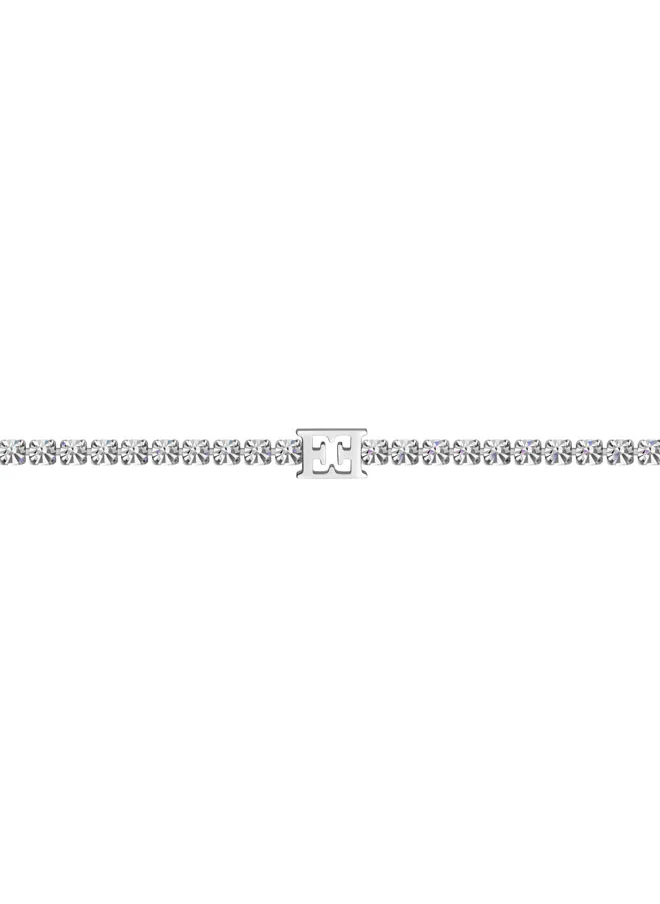 إسكادا Diana Crystal Tennis Bracelet with Iconic Escada Logo – Timeless Elegance & Modern Design