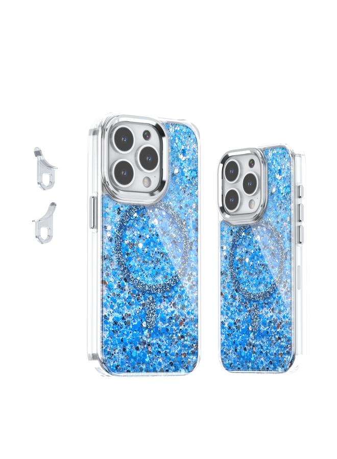 اس-توب جراب لهاتف iPhone 15 Pro Max مصنوع من مادة إيبوكسي لامعة من مادة MagSafe المغناطيسية TPU - Image 1