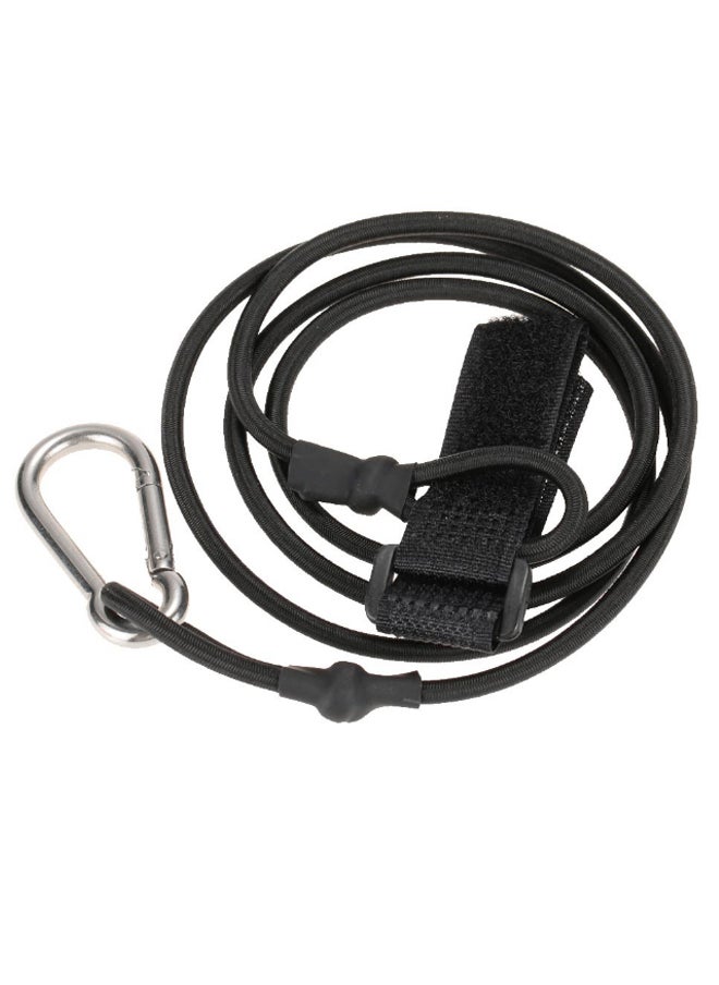 Generic Kayak Canoe Safety Paddle Leash With Carabiner 103cm  - Image 1