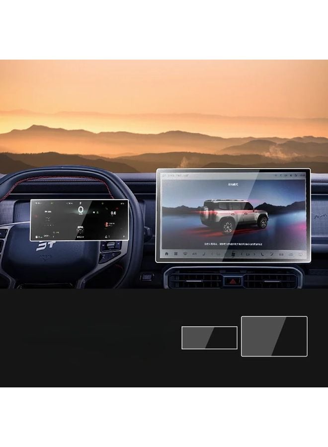 Jetour Traveller T2 2023 2025 15.6 Inch 10.25 Inch LCD Screen Protector Anti Scratch - Image 2