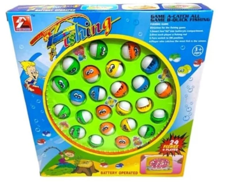 Generic Fishing game - Fishing game for children - 4 players - Fishing game set