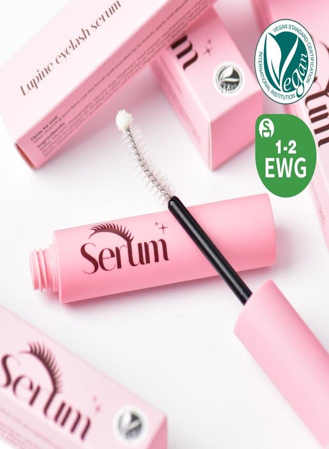 Lupine Eyelash Serum - Lash Growth Serum & Conditioner | Vegan Certified | Hypoallergenic | Korean Beauty for Longer, Fuller Lashes & Eyebrows - Image 2