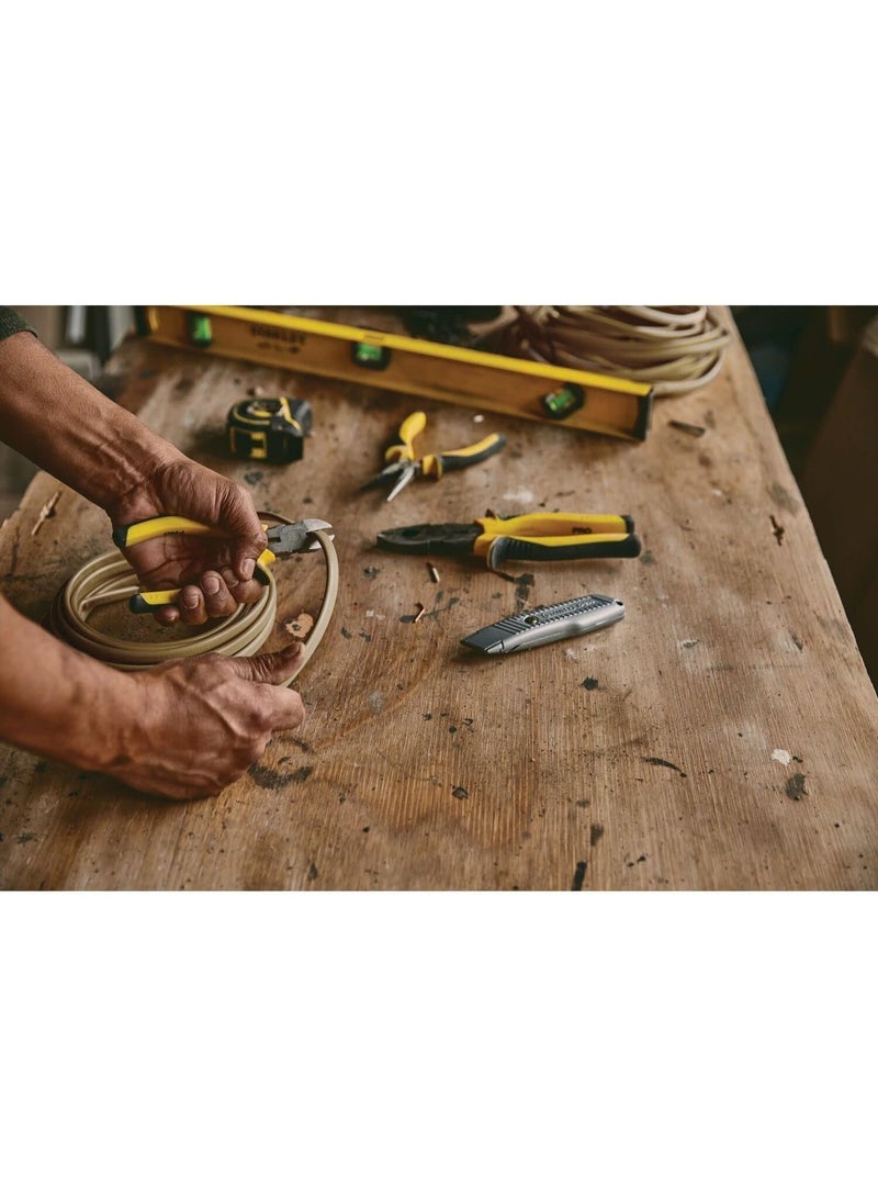 Emerald Diagonal Cutter-UST 8-Inch Model 1409 | Heavy-Duty Wire Cutting Pliers with Ergonomic Grip for Electrical & DIY Use - Image 2