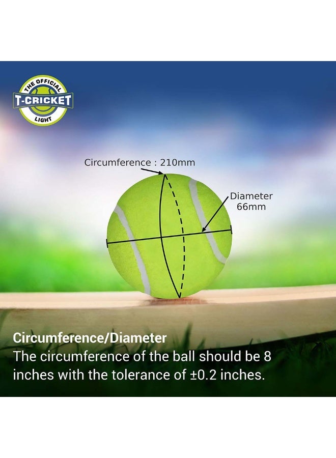 نيفيا كرات تنس خفيفة الوزن للكريكيت - عبوة من 6 كرات - Image 2