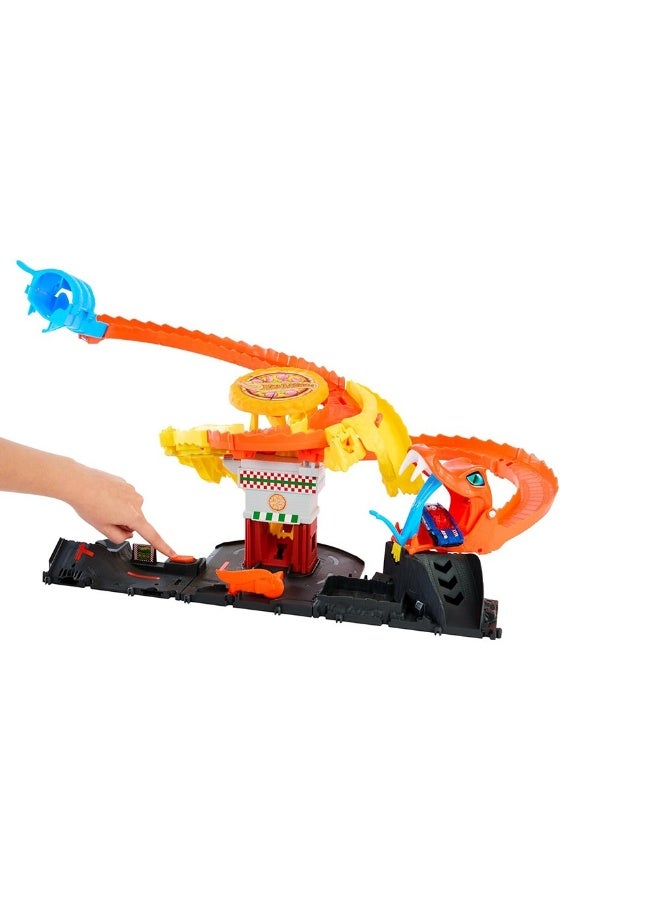 Hot Wheels مجموعة هوت ويلز سيتي بيتزا سلام هجوم الكوبرا 2024 - Image 2