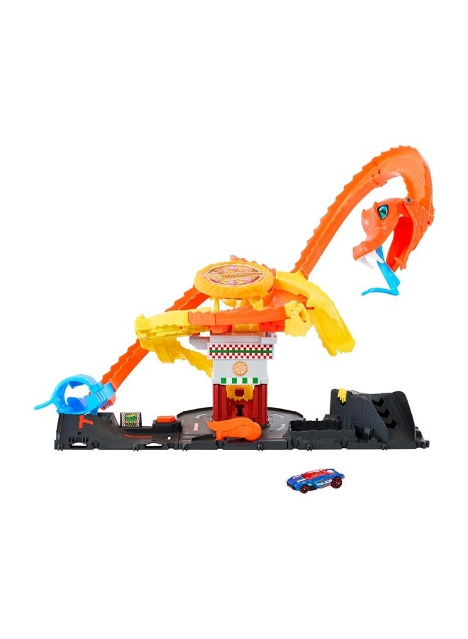 Hot Wheels مجموعة هوت ويلز سيتي بيتزا سلام هجوم الكوبرا 2024 - Image 1