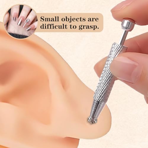 DOSAKEIKO 12 PCS Piercing Taper Tool Set Professional Stainless Steel Piercing Tools for Changing Jewelry Includes 14G/16G/18G/20G Straight and Curved Needles Suitable for Ear/Nose/Lip/Eyebrow/Tongue/Navel - Image 5