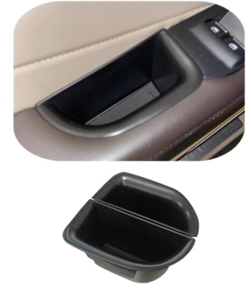 Vesul Black Front Row Door Side Storage Box for Lincoln MKC - Image 1