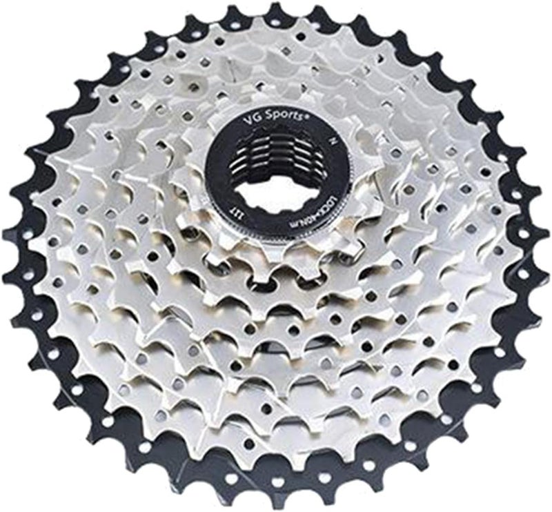 klarako 8 9 10-speed multiple freewheel, 11-25T/46 tooth Bike High Strength Anti-rust Flywheel Cassette Gear Sprocket Replacement Bicycle Repair Parts - Image 1