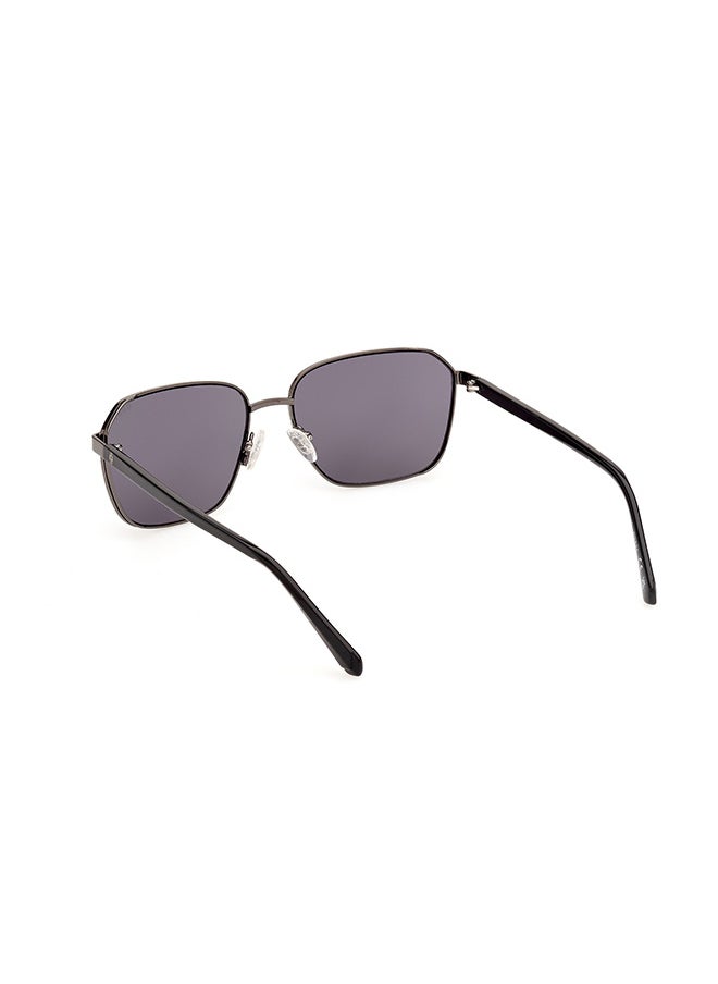 GUESS Men's UV Protection Rectangular Sunglasses - GU0011708A57 - Lens Size: 57 Mm  - Image 3