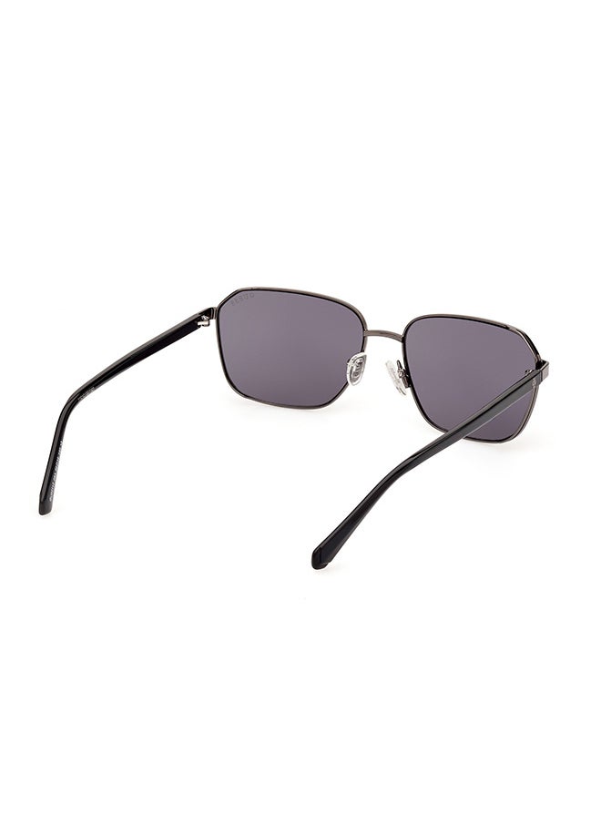 GUESS Men's UV Protection Rectangular Sunglasses - GU0011708A57 - Lens Size: 57 Mm  - Image 5