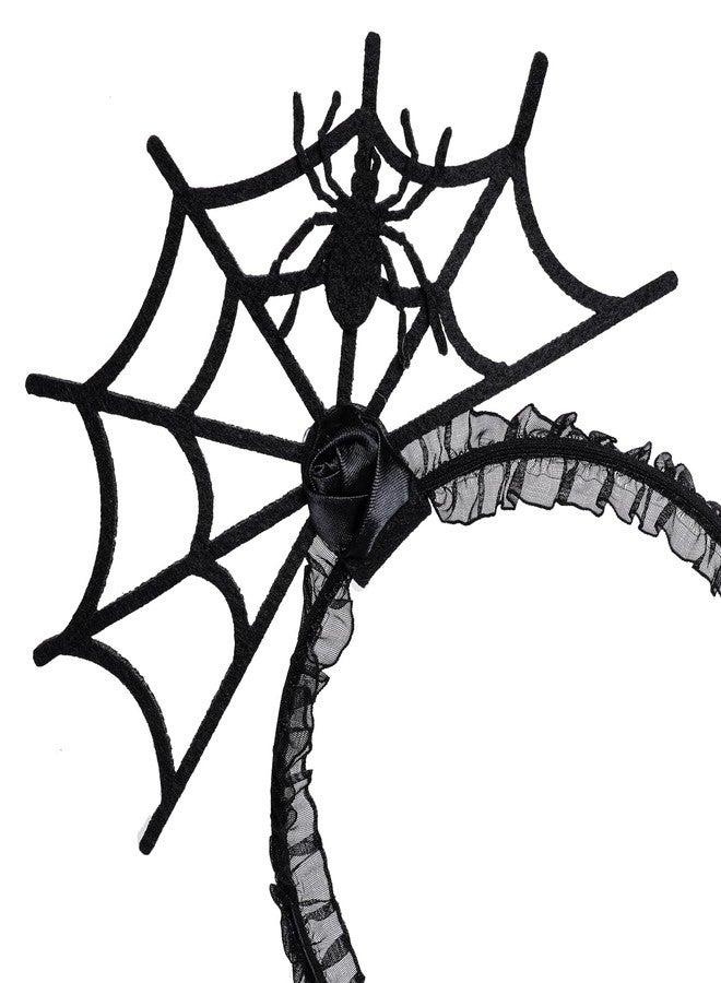 SUMERSHA Halloween Spider Headband Headpiece Cosplay Halloween Party Head Piece Hair Hoop - Image 5