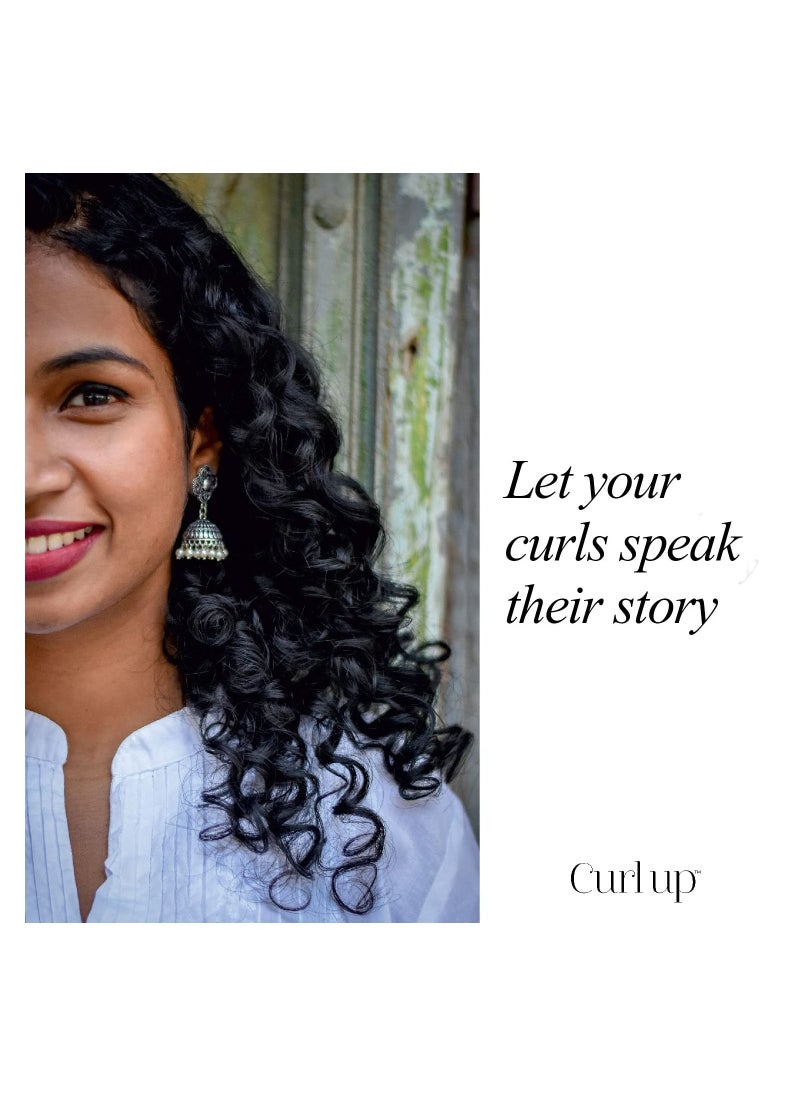 Curl Up - Curl Styling Combo With Curl Defining Cream 150gm And Ultra Defining Gel 200ml Combo Of 2 - Image 1