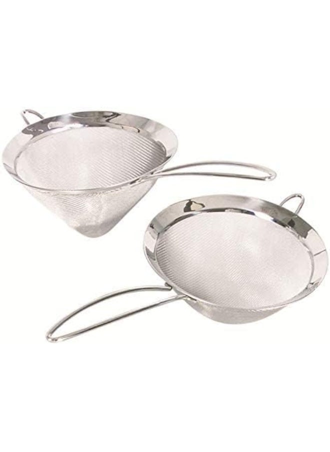 Cuisipro - 14 cm Stainless Steel Conical Strainer - Image 1