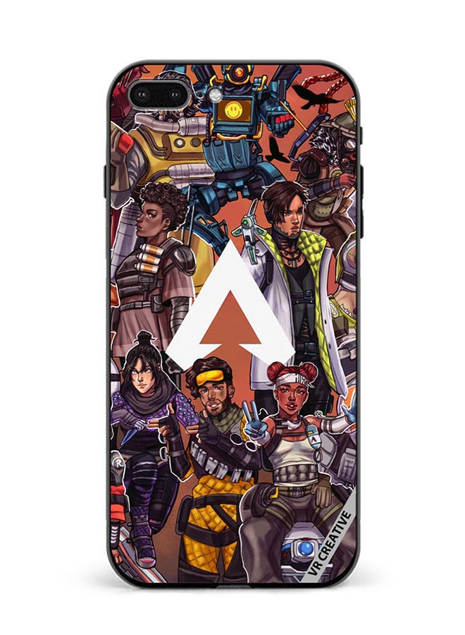 VR CREATIVE Protective Case Cover For Apple iPhone 7 Plus/8 Plus Apex Legends Whole Team Design Multicolour - Image 1