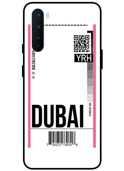 Protective Case Cover For OnePlus Nord Smart Series Printed Protective Case Cover for OnePlus Nord Dubai Ticket