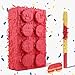 Birchio Block Pinata Bundle with a Blindfold and Bat17 x 11 x 4 Inches Perfect for Birthday Party Supplies Building Blocks Theme Birthday Decoration - Image 2