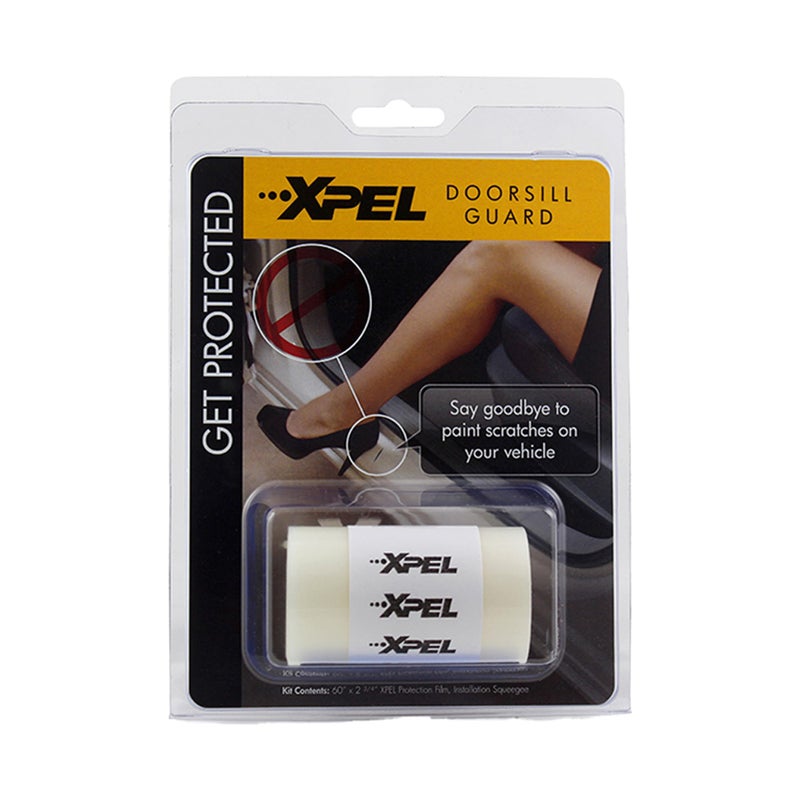 XPEL Clear Universal Door Sill Guard - 60" x 2.75" - Ultimate Protection for Car or Truck Door Sills against High Traffic and Damage, Easy to Install Interior Protection Film Kit - Image 1
