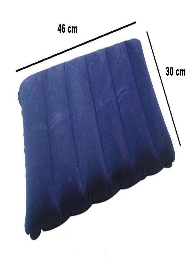 IXWQ Velvet Air Pillow Cushion Sleeping Bag Backpacking Neck Pillow Ultralight, Portable Soft Comfortable Air Inflatable Travel Pillow Tourist Pillow (1) - Image 3