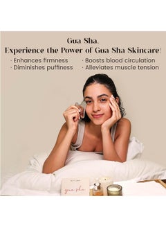 Rena Chris Gua Sha Facial Tools, Stainless Steel Guasha Tool For Acupuncture, Manual Massage Sticks For Jawline Sculpting And Puffiness Reducing, Gua Sha Scraping Massage Tool, Skin-Care Gift  - Image 4