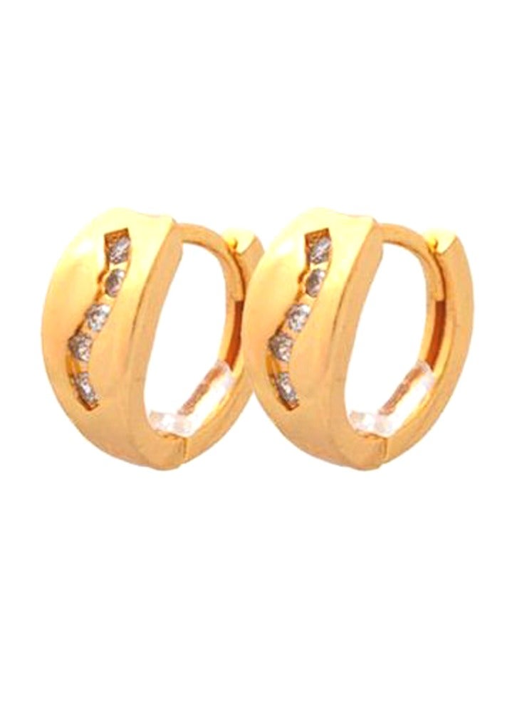 اكس بي اقراط نسائية دهبية - Image 3