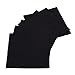 Perfectware 2Ply Black Paper Cocktail Beverage Napkins 1000ct - Image 1