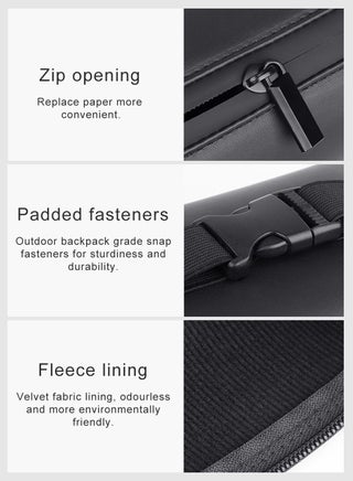 Car Leather Tissue Holder Car Armrest Box Tissue Holder Luxury Black Leather for Car Back Seat Headrest Hanging Tissue Boxes Holder Case Multi-use Car Tissue Paper Holder - view 4