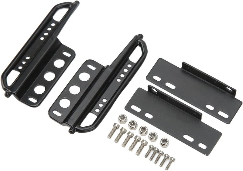 RiToEasysports RC Side Pedal, Iron Replacement RC Car Side Step Board with High Strength and Wear Resistance, for Axial SCX24 JLU Deadbolt Bronco - Image 1