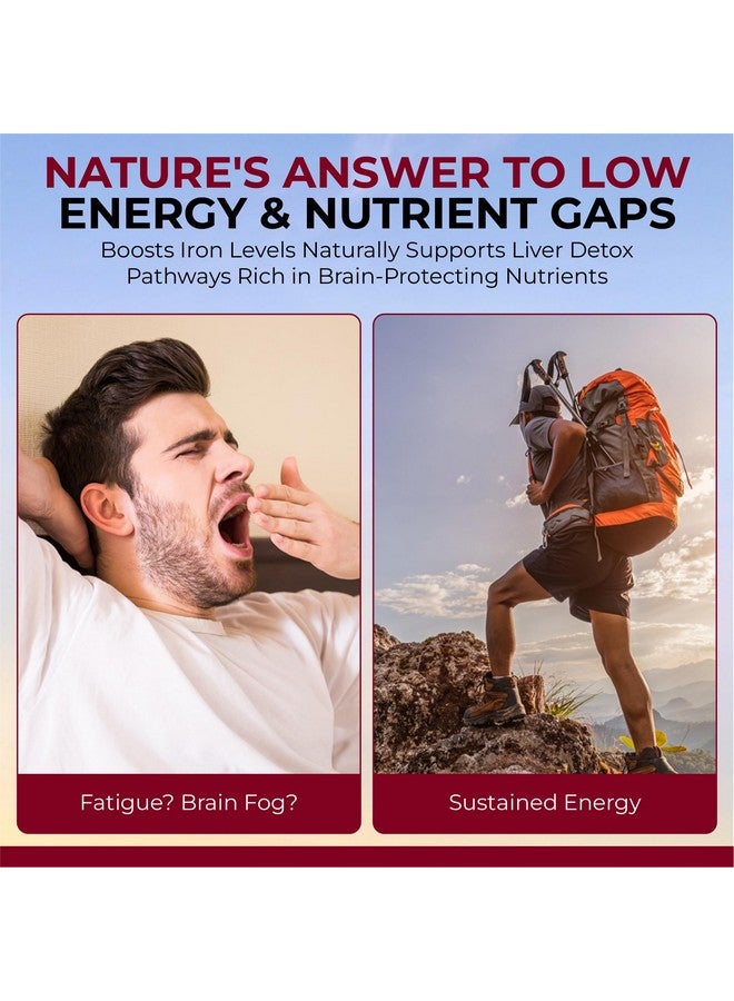 Grass Fed Beef Liver Capsules 180ct | Supports Energy, Health Detox & Immunity with Vitamin A, B12, Iron Liver & Metabolic | Liver Supplement for Gut, Skin & Brain Health | Non-GMO, Keto, Paleo - Image 4