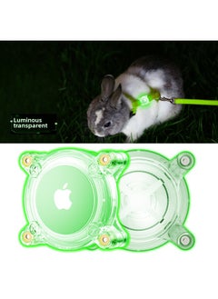 AirTag Protective Cover Waterproof IP68 For Apple Locator Anti-lost Shell PC Hard Shell Pet Dog Collar In Stock-Color:Luminous Transparent-Applicable Model:AirTag