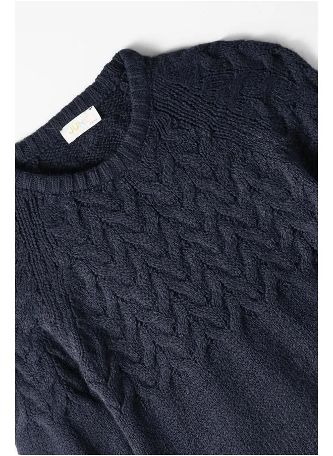 جون June Boy Knitted Sweater Navy
