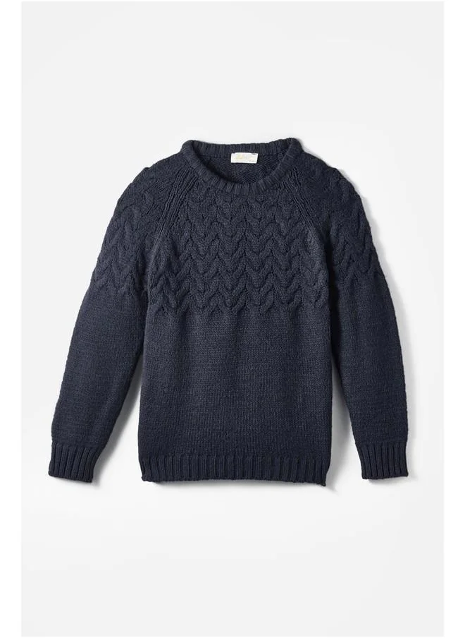 JUNE June Boy Knitted Sweater Navy