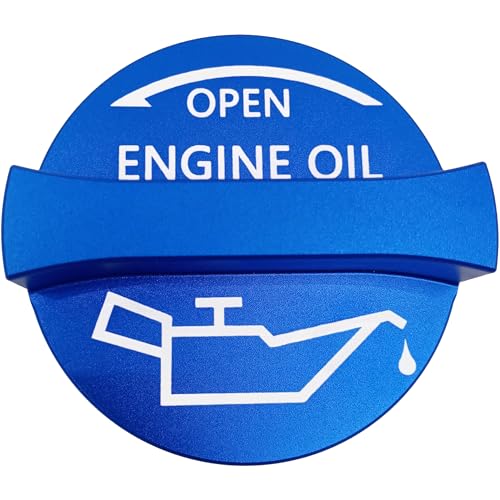 kweiny Engine Oil Filler Cap Aluminum for Hyundai Accent Azera Elantra Genesis Sonata Santa Fe Veracruz for Kia Cadenza Forte Rio Rondo Soul 1993-2024 - Image 1