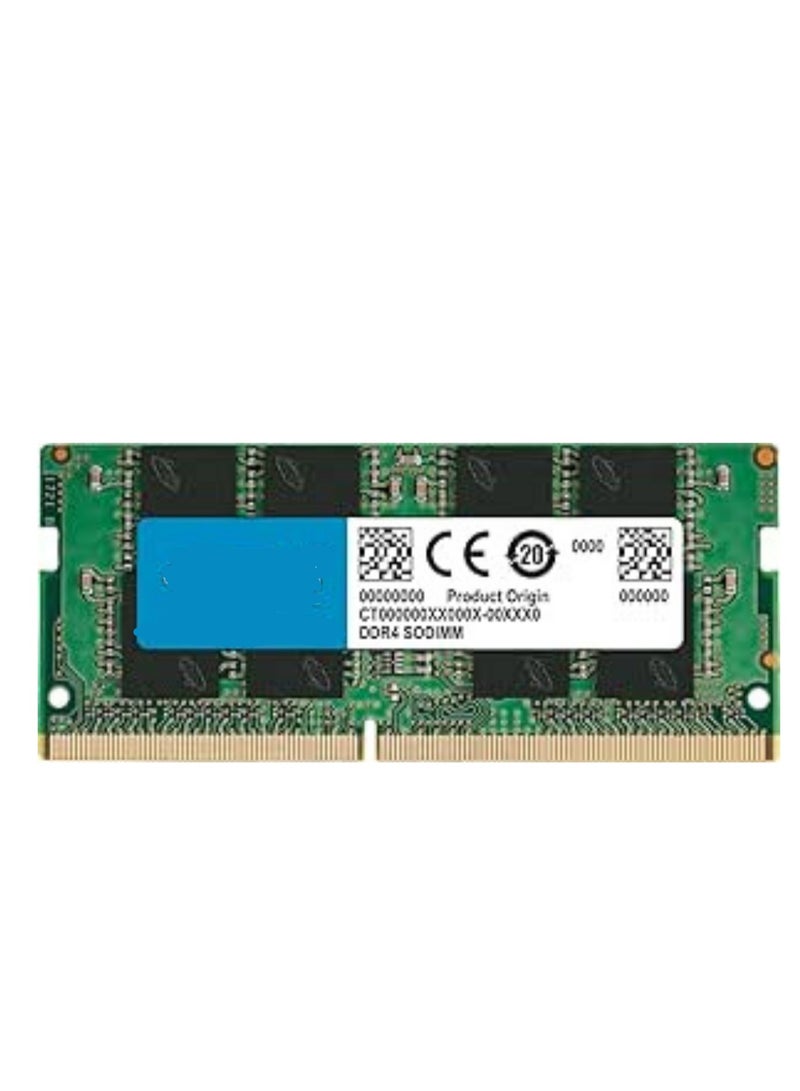 16GB DDR4 Laptop RAM, 3200MHz, CL22, High-Performance Memory Module, CT16G4SFRA32A 