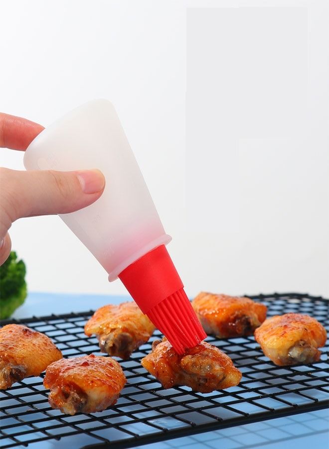 4 Piece-Eco Friendly Silicone Oil Bottle Brush