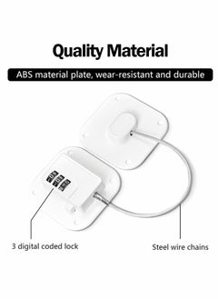 Excefore Refrigerator Lock Combination with Digital Password, Easy to Install Child Safety Cabinet Lock for Kitchen Cabinet Lock  - Image 4