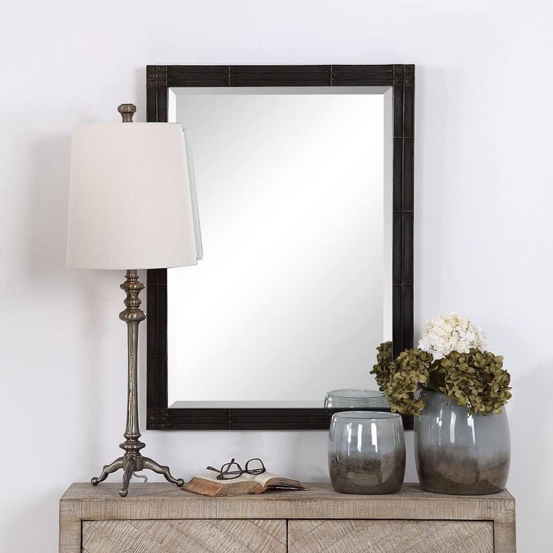 Uttermost Gower Vanity Mirror  2525 inches wide by 15 inches deep  - Image 4