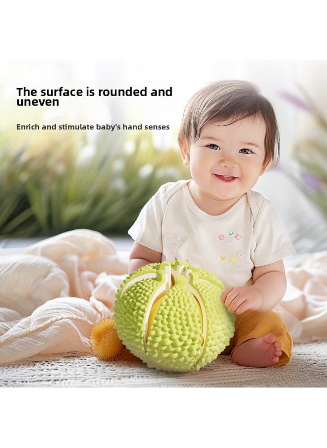 Generic - Mai Lebao Simulation Durian Toy Hand Tear Peel Decompression Chie Cheele Fruit Baby Children Simulation Play-house-Specifications:Durian 14-piece Set - Image 1
