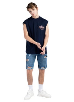 BLUE JEANS RIPPED