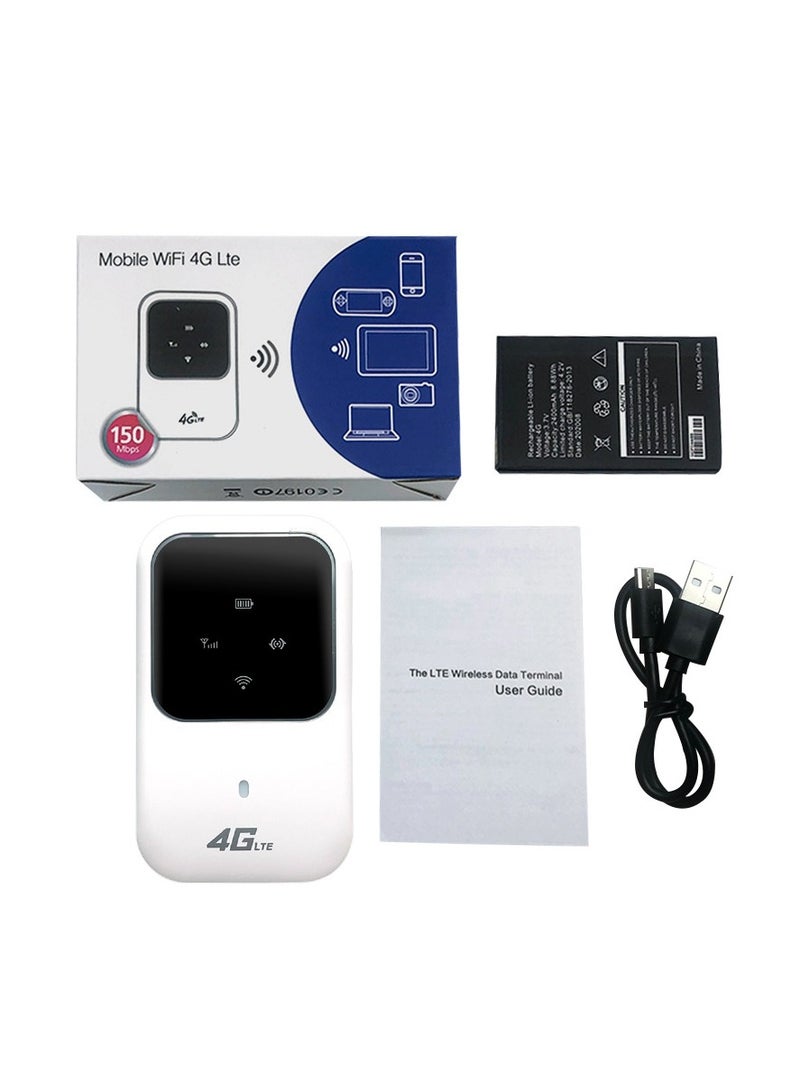 Portable 4G LTE WiFi Router 150Mbps Mobile Hotspot Mobile SIM Card Unlocked WiFi Router without 2.4G  - Image 1