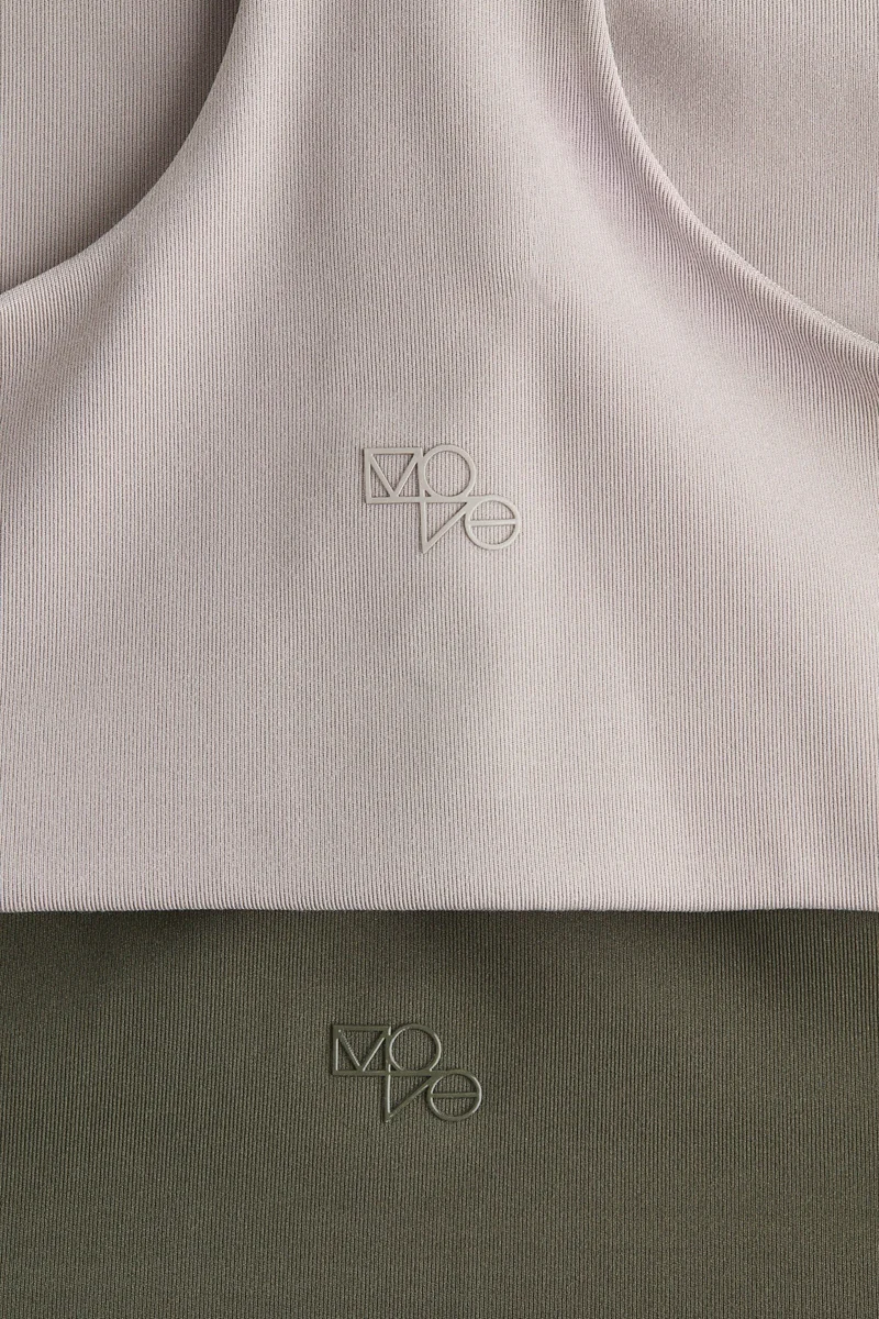 H&M 2-pack Medium support sports bras