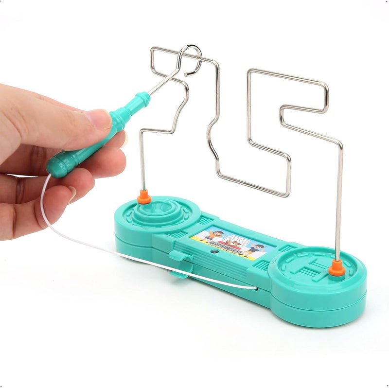 X spring Xspring Buzz Wire Game, Electric Shock Maze Game Interesting Intellectual Safe for Kids for Party Game for Birthday Gifts, Electric Maze Toys Touch Maze Game Set Accessories for Adults Kids Teens - Image 1