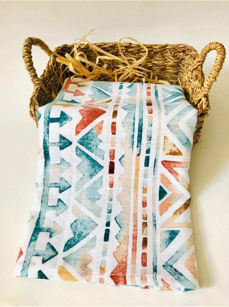 جونييروس 3 Pieces 110x110 Multi-Purpose Muslin Cloth Cover Blanket