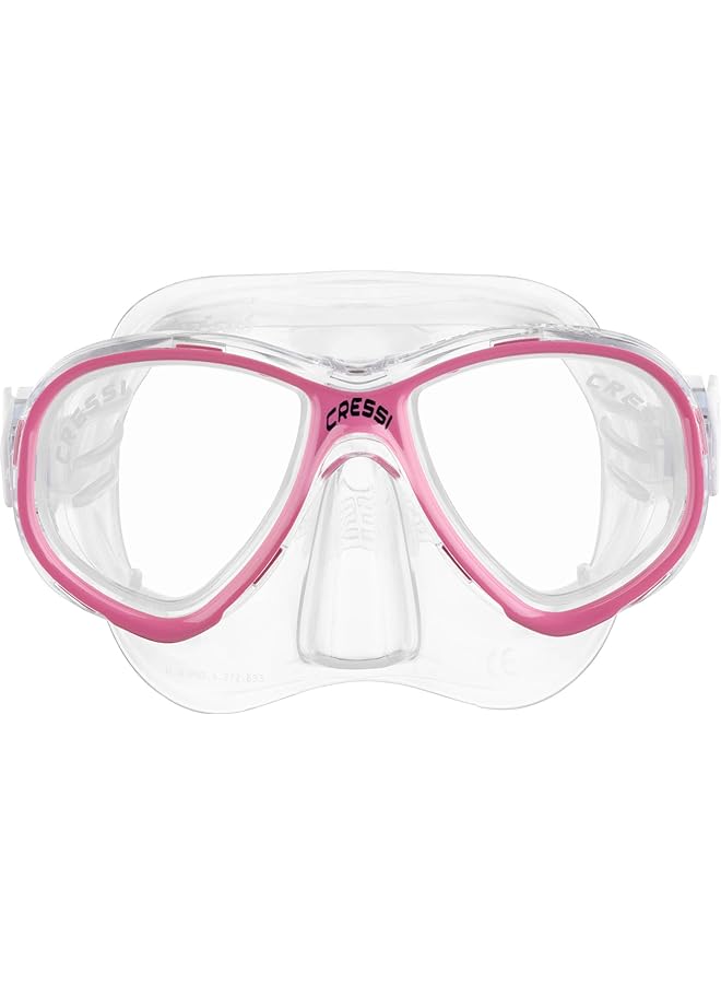 Cressi Perla Jr Mask Separate Glass Diving Mask - Image 1